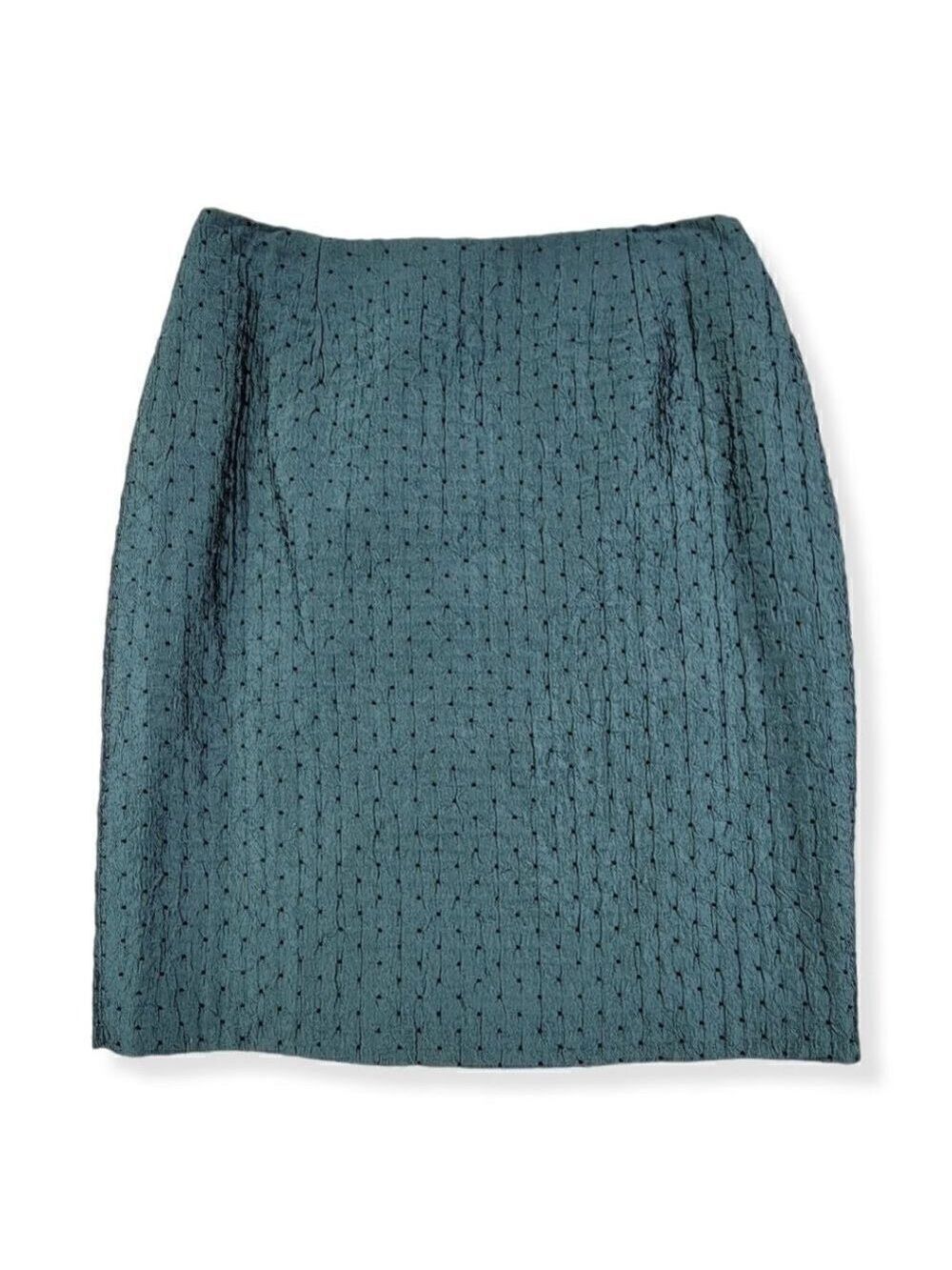 Jones NY Teal Skirt 8Petite